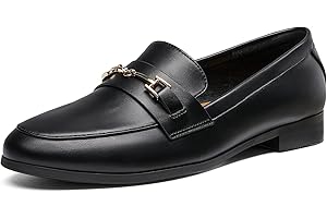 DREAM PAIRS Women's Loafers Penny Loafers Fashion Comfortable Flats Dressy Shoes