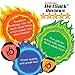 KICKFIRE Hacky Sack - Sand Filled 8 Panel Leather Footbag - Sand Bags for Kids, Teens & Adults
