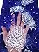 pqdaysun African Lace Fabrics 5 Yards 2019 Nigerian French Beaded Tulle Fabric (Royal Blue)