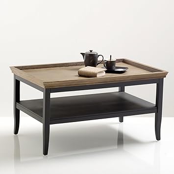 La Redoute Interieurs Nottingham Table Basse En Pin Massif Gris