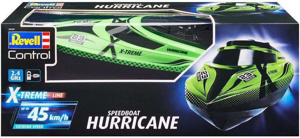 Revell Control 24139 Remote Control X-TREME Speedboat Hurricane With Precise 2.4 GHz Control, Up To 45km/h, Anti Capsize - Image 3
