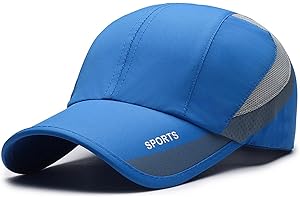 Malaxlx Quick Dry Baseball Cap for Men Women – Adjustable Breathable Sports Hat UPF 50+ Sun Protection