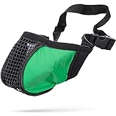 Proguard Softie Dog Muzzle,Green, Large