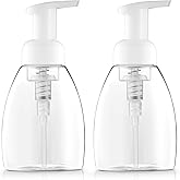 Bar5F Foaming Soap Dispenser Pump Bottle for Dr. Bronner's Castile Liquid Soap 8.5-Ounce Pack of 2