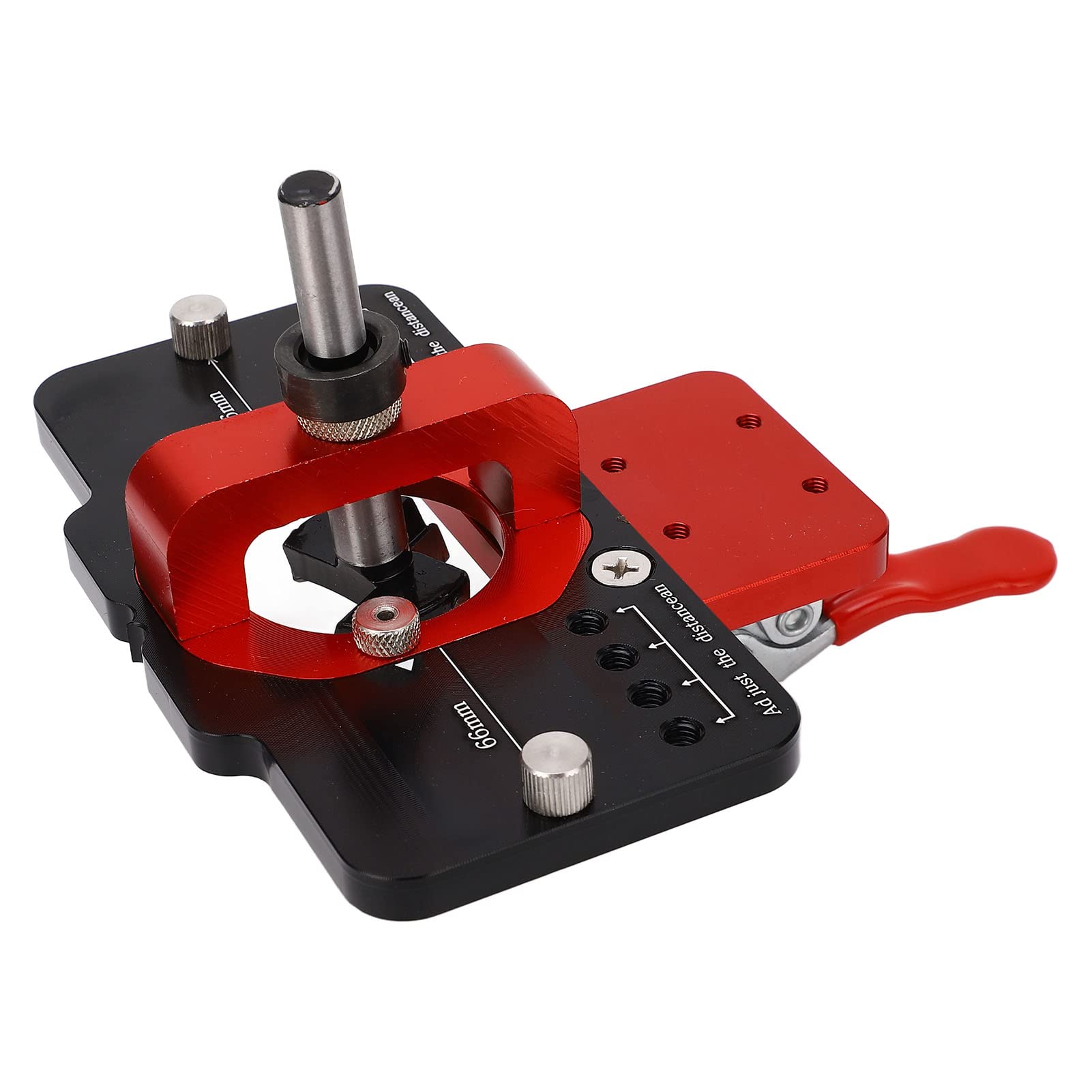 Hinge Jig, Concealed Hinge Jig 35mm Door Hinge Hole Drilling Guide Locator Drill Bit Kit Aluminum Alloy Hole Opener for Door Cabinet, Bottle Openers