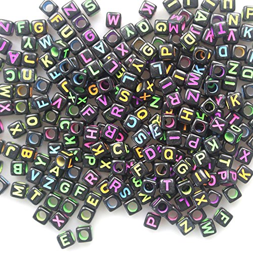 1 Amaonm+Colorful+Alphabet+Bracelets+Children