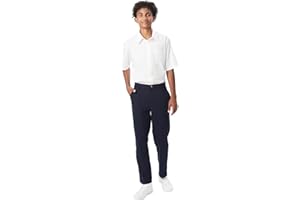 French Toast Boys Adjustable Waist Stretch Straight Fit Chino PantPants