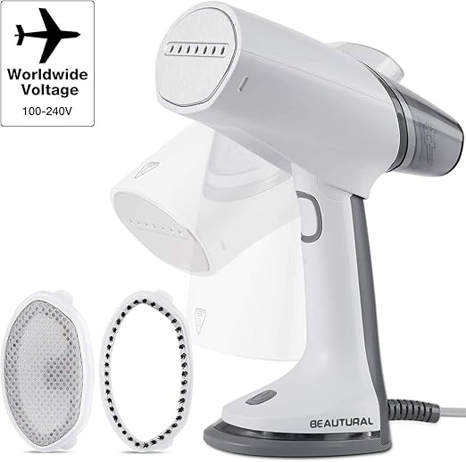 Beautural Plancha de Vapor Vertical, Plancha 1000W，Universal ...