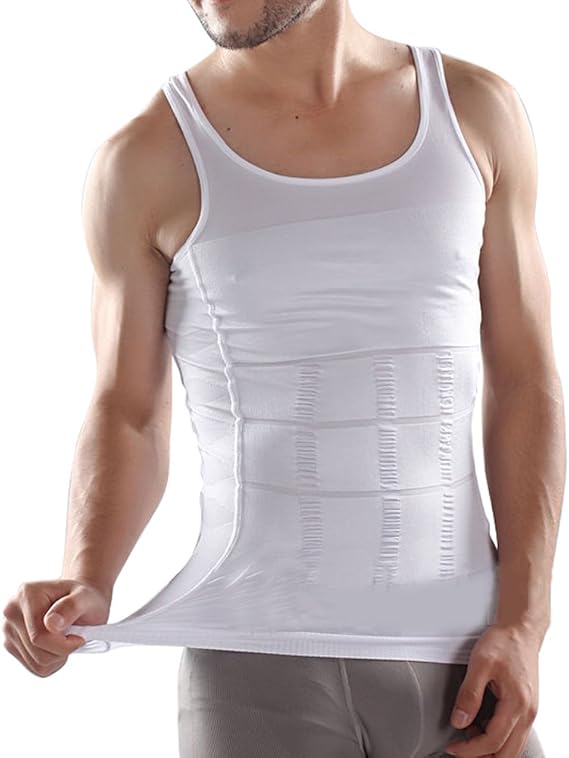 Bauchweg Maenner Herren Shapewear Bodyshaping Shirt Koerperformer