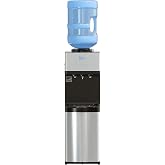 Brio Limited Edition Top Loading Water Cooler Dispenser - Hot &amp; Cold Water, Child Safety Lock, Holds 3 or 5 Gallon Bottles - UL/Energy Star Approved