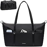LOVEVOOK Work Tote Bag for Women, Convertible Gym & Travel Weekender Bag with Large Cup Holder, Carry On Teacher Tote