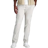 Haggar Mens Life Khaki™ Straight Fit Flat Front Flex Pant