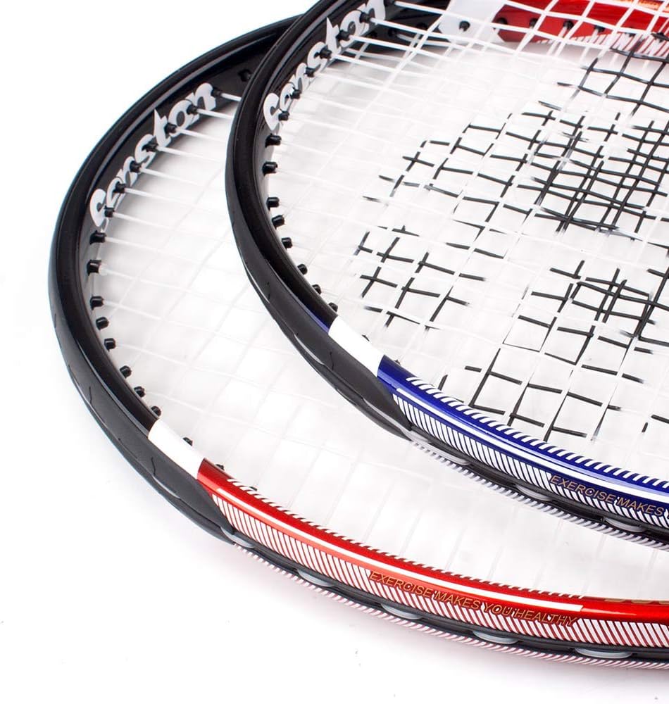 Senston Tennis Racket-27 inch 2 Players Tennis Racket Professional Tennis Racquet, Good Control Grip, Strung with Cover, Tennis Overgrip, Vibration Dampe : Sports & Outdoors
