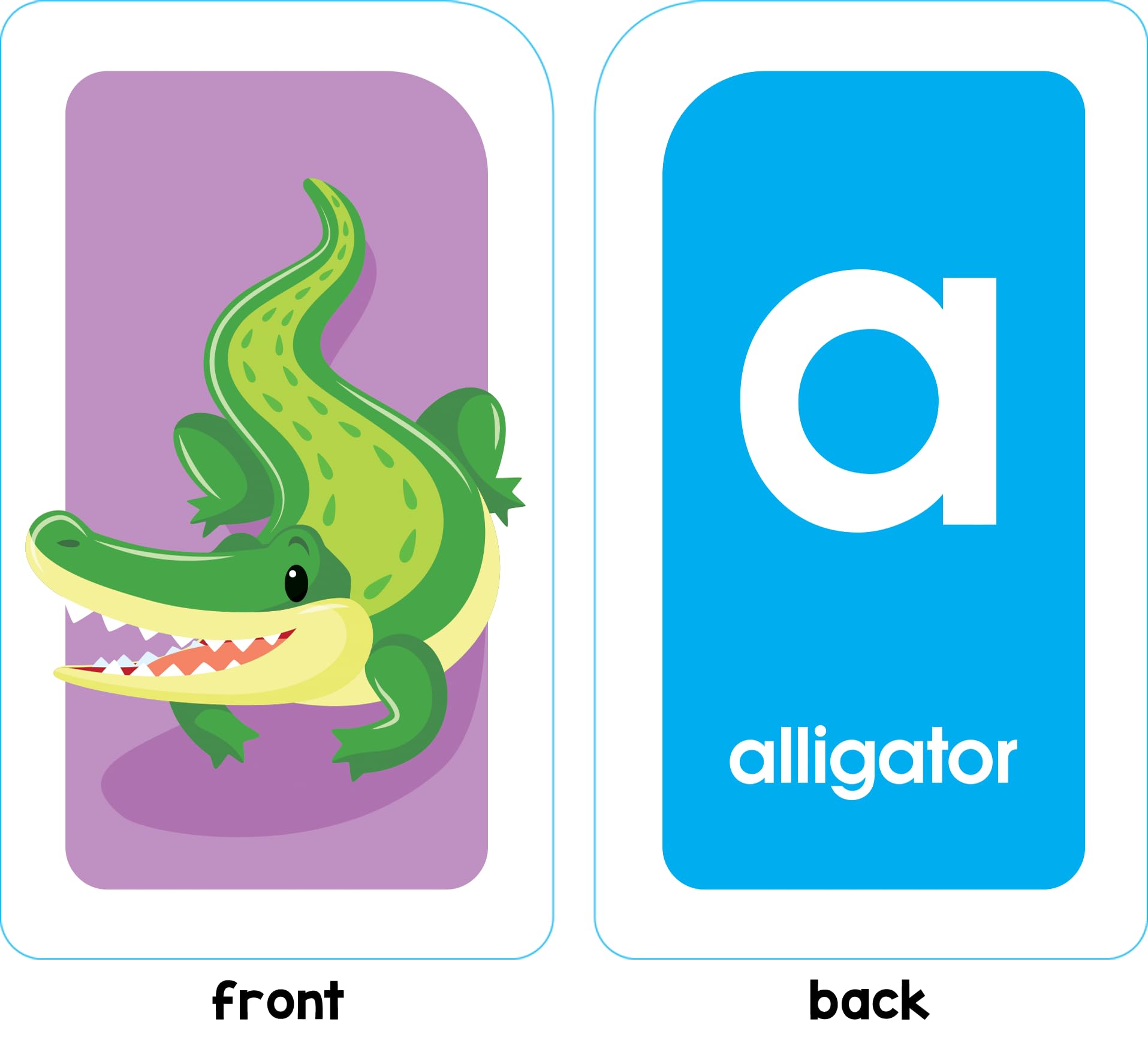 School Zone Alphabet Flash Cards: 56 Cards, Toddler, Preschool, Learn the ABC's, Letters, Phonics, Colorful & Fun Learning, Ages 3+ School Zone Alphabet Flash Cards: 56 Cards, Toddler, Preschool, Learn the ABC's, Letters, Phonics, Colorful & Fun Learning, Ages 3+ Cards