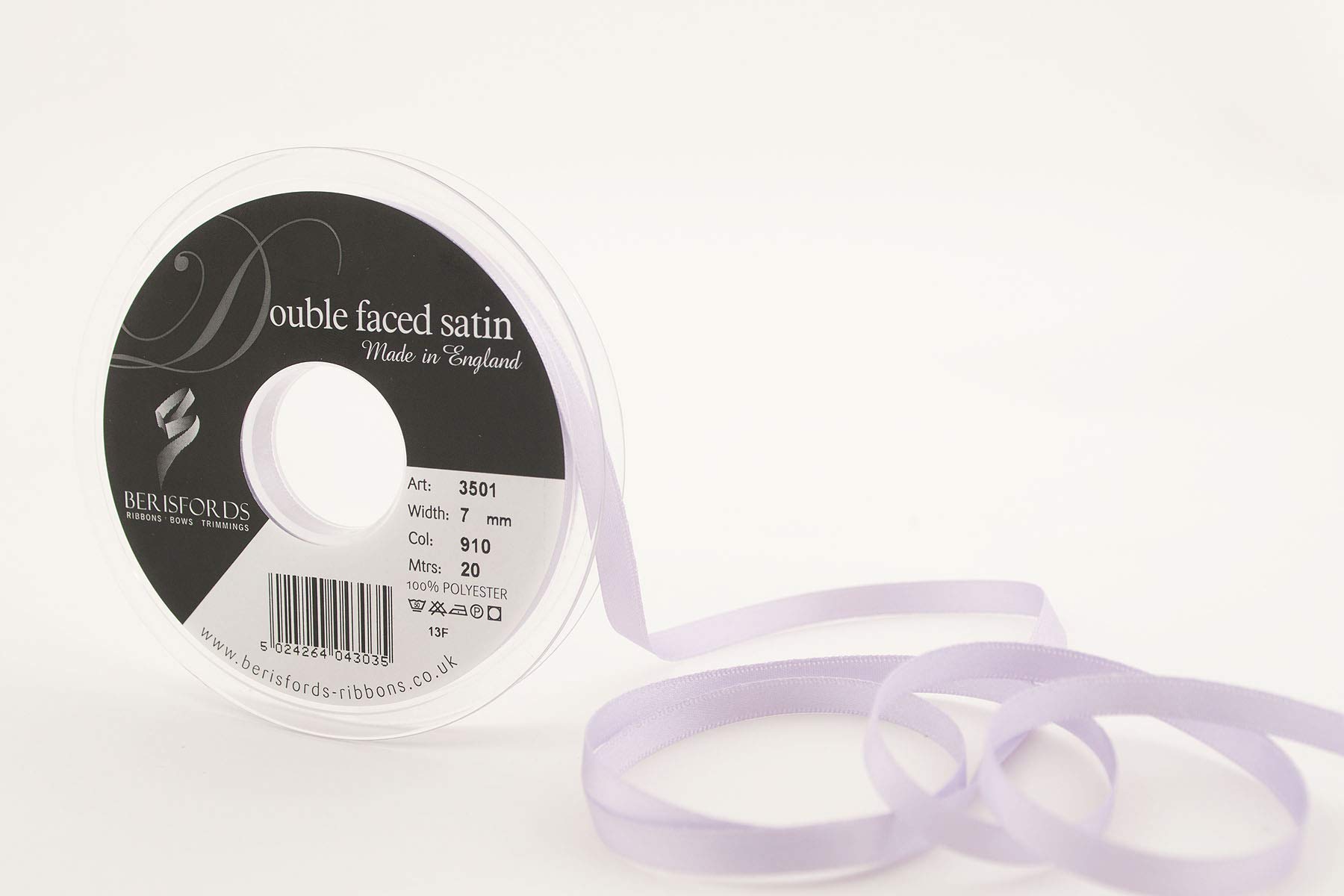 Berisfords Ribbon, Orchid, 7 mm โ image 1