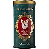 The Republic of Tea – Bridgerton Newton Ginger Biscuit Tea, 36 Tea Bags, Caffeine-Free
