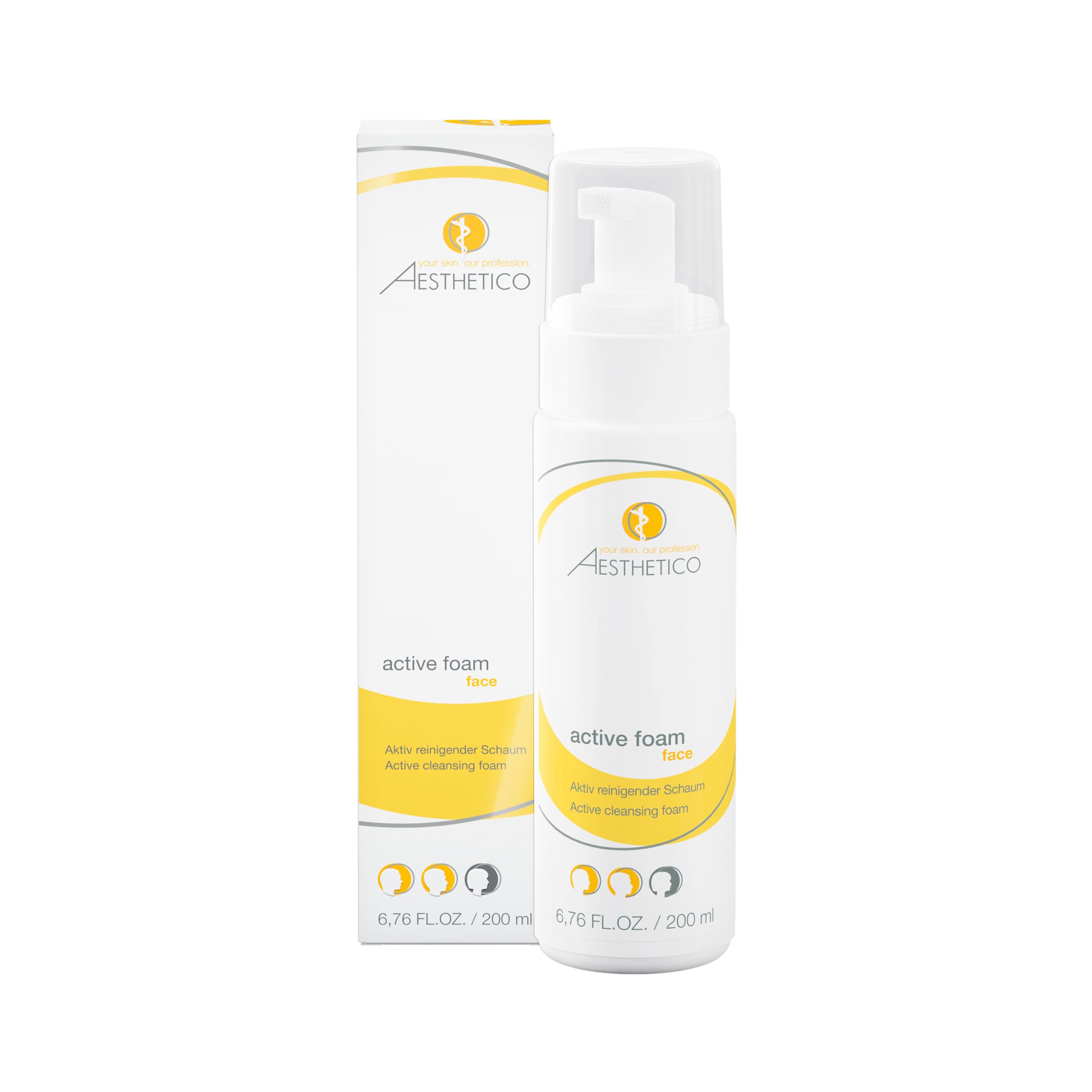 Aesthetico - Cleansing - Active Foam - 200 ml