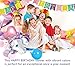 Unicorn Party Supplies Decorations Kit- Unicorn Happy Birthday Banner Glitter with Unicorn Horn Headband Foil Balloons Pom Poms - Pin The Horn On The Unicorn Game Birthday Party Favors