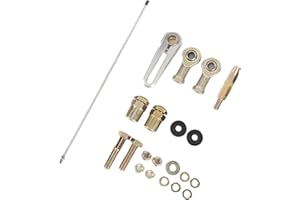 KIMISS Adjustable Transmission Column Shift Linkage Kit Premium Quality Replacement for TH-350 TH-400 4L60 4L60E 700-R4 Trans