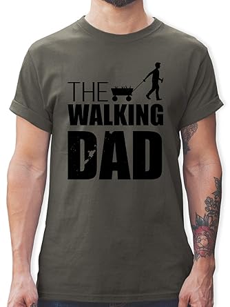Vatertag - The Walking Dad - Vatertag - Herren T-Shirt Rundhals