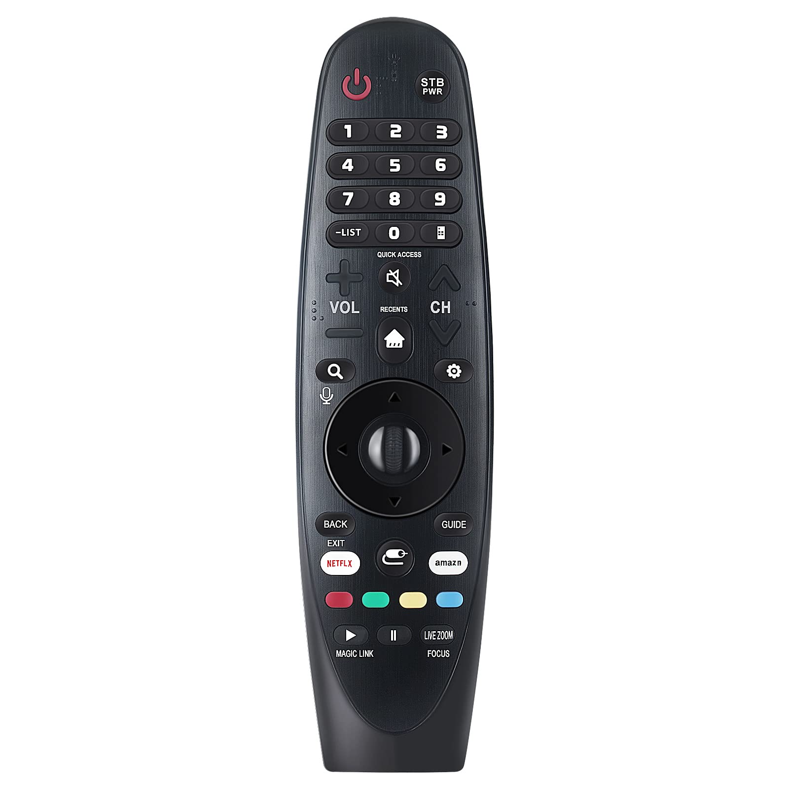 AN-MR650A VINABTY Replacement IR Remote Control Fit for LG Smart TV 43UJ6300 49UJ6300 43UJ630T 49UJ6320 43UJ635T 49UJ630T 49UJ635T 55UJ6300 60UJ6300 55UJ6320 60UJ6320 55UJ630T 60UJ630T 55UJ635T