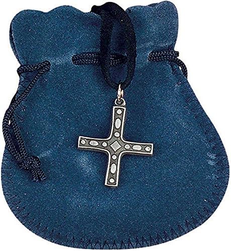 1 1/2" Gemmed Cross Youth Pendant Y-127