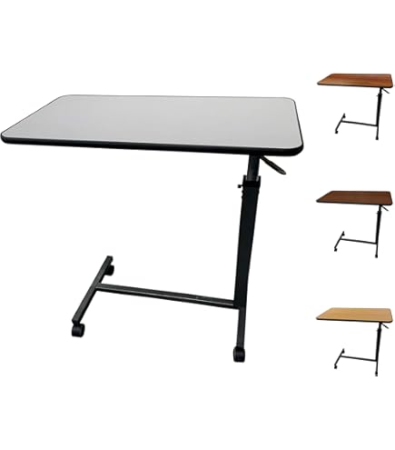 handieページです Amazon.com: PEPE Mobility - Overbed Table with Wheels