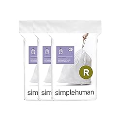 simplehuman Code R Custom Fit Drawstring Trash Bags