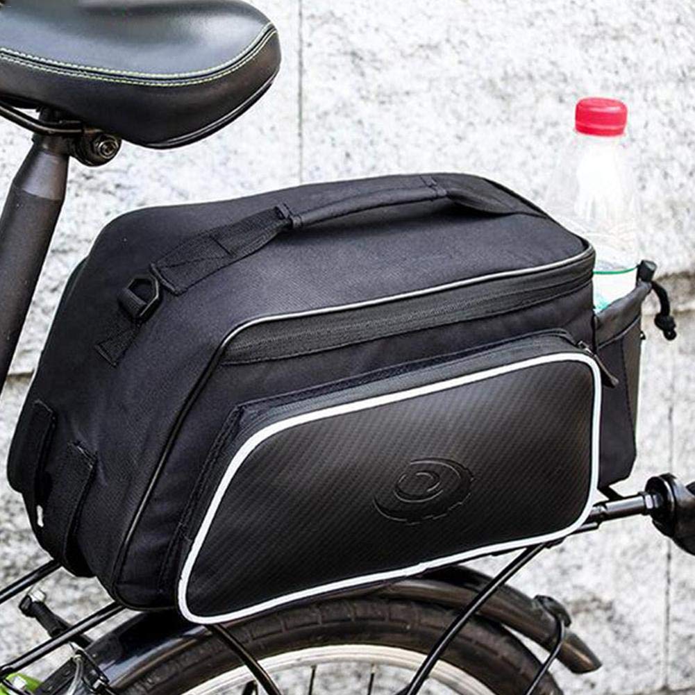 radsport fahrradtasche multifunktions outdoor hinten sitz trunkbag futurepast gepacktragertaschen wasserdicht fahrrad gepacktaschen mit reflektierender und regenschutzdeckel 10l satteltaschen fur rennrad sport freizeit agb lv