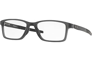 Oakley Men's Ox8112 Gauge 7.1 Rectangular Prescription Eyeglass Frames