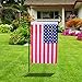 Sunmns Garden Flag Stoppers Rubber Stops and Adjustable Anti-Wind Clips