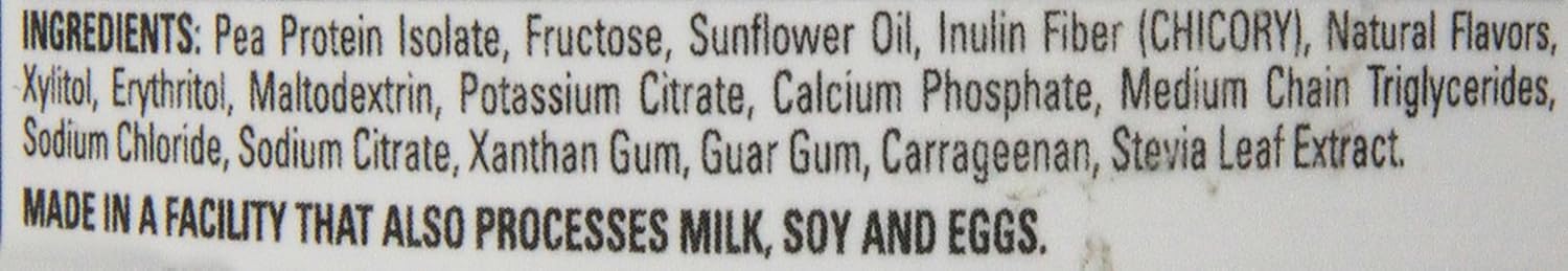 Naturade Plant Based Vegan Pea Protein – Vanilla – 15.66 oz: Health & Personal Care