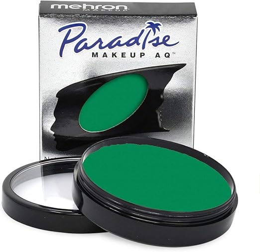 Mehron Paradise AMAZON GREEN Face and Body Paint Pro Size 1.4 oz by