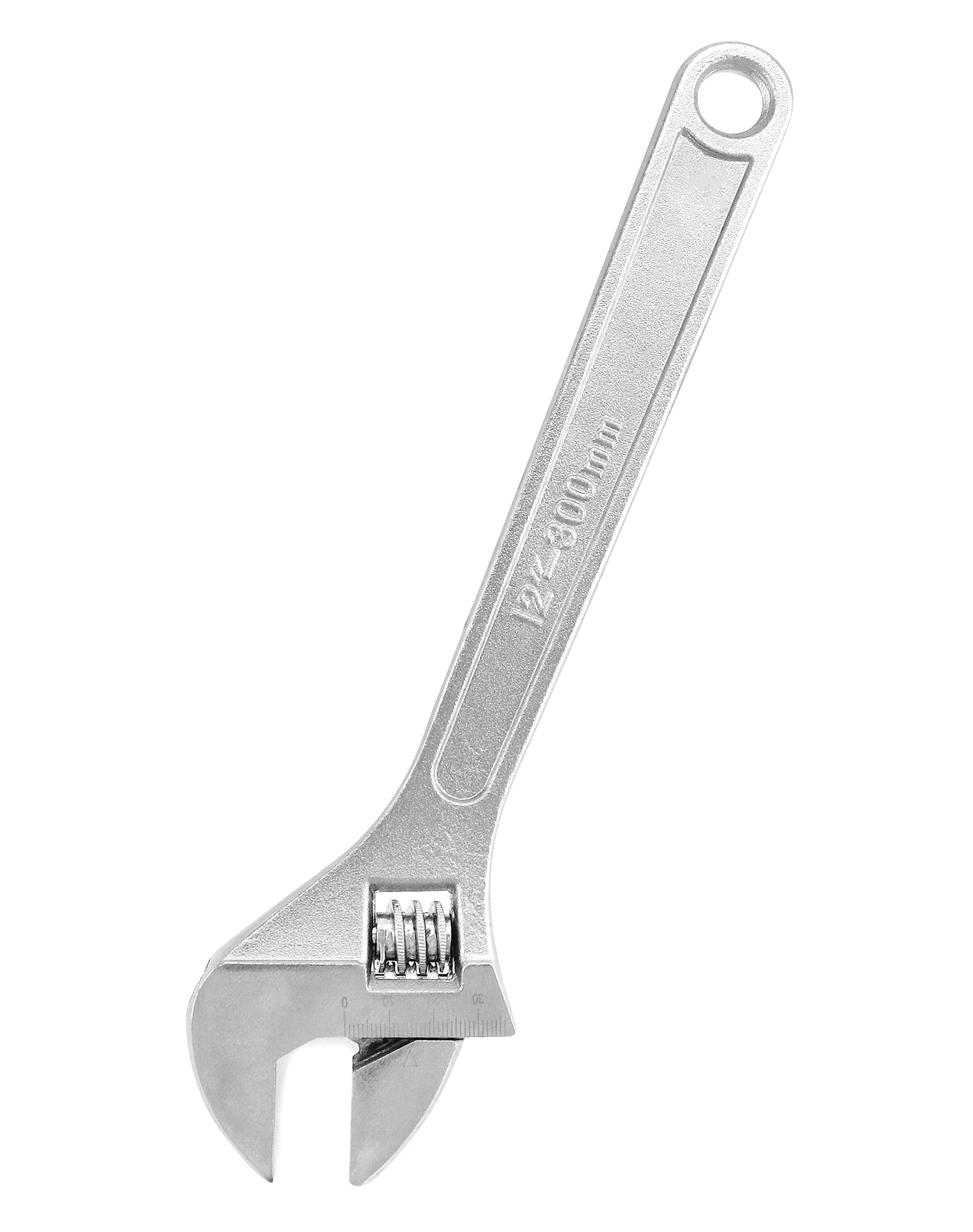 QWORK® 12 inch Adjustable Spanner, Adjustable Wrench, Wide Caliber, Max Opening 36mm