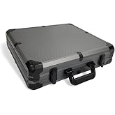 MRC POKER Deluxe Poker Chip Case Gray (1000 Chips Capacity)