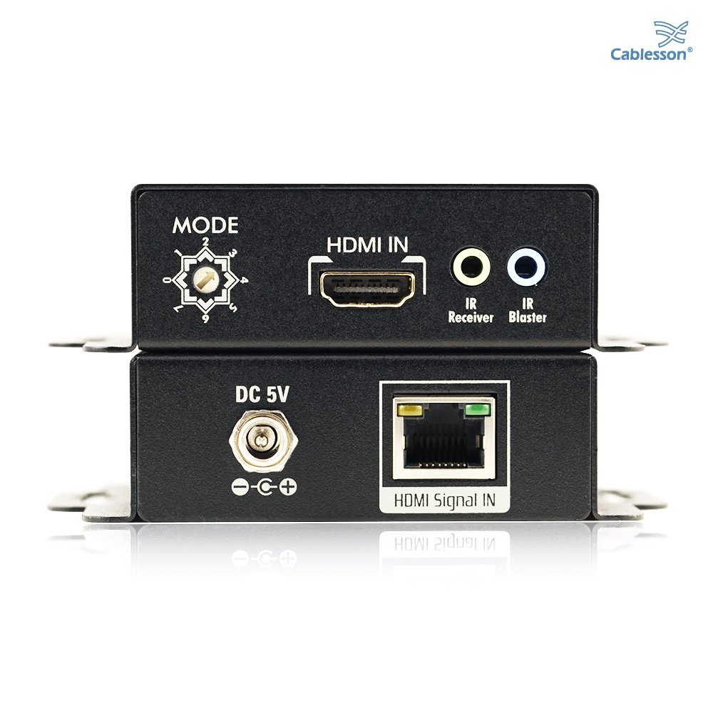 Cablesson HDElity HDMI 3D Extender Single Cat5/6 (Bi-Directional IR), 1080p Full HD (50m) / 720p (60m), supports 3D, 4k - Image 5