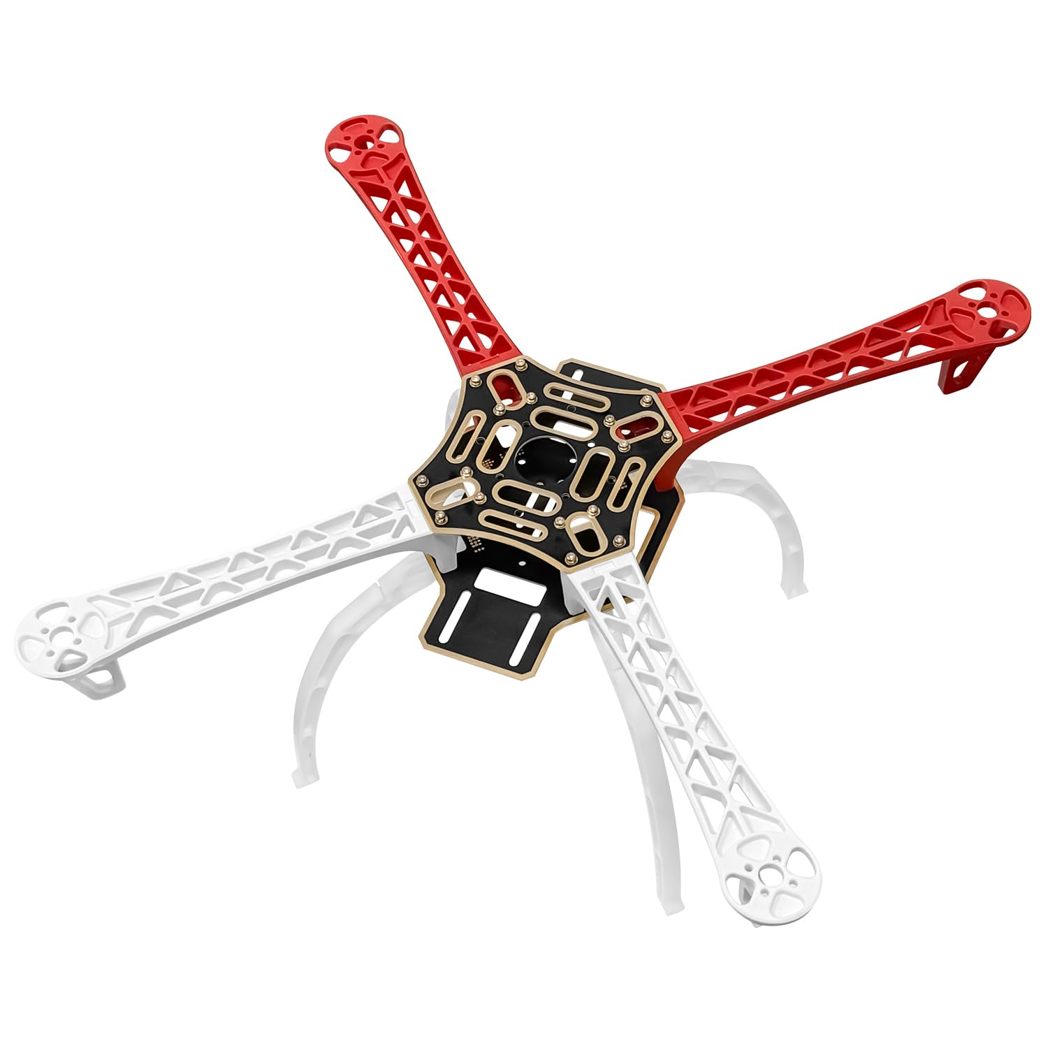 HAWK’S WORK F450 Drone Frame, 450mm Wheelbase Quadcopter Frame Kit with Landing Skid Gear (Pre-soldered)