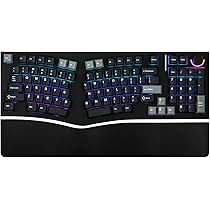 MechLands Feker Alice98 Ergonomic 98 Keys Gaming Keyboard, QMK/VIA