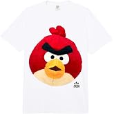 Angry Birds Red Plush Comfort Colors Adult Heavyweight T-Shirt