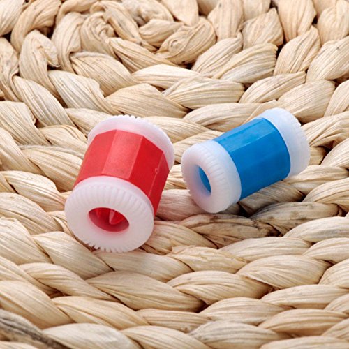 BleuMoo 1Pc Plastic Crochet Knitting Row Counter Round Stitch Tally Knitter Needle (L)
