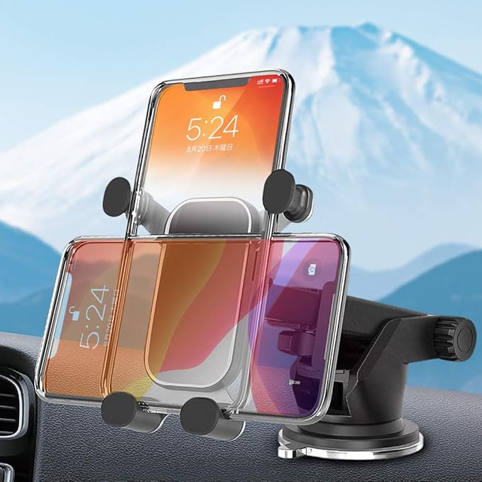Amazon Co Jp スマホホルダー 車 スマホスタンド 車載用 2in1 車載ホルダー 吸盤 エアコン口両用 かー 携帯スタンド 重力で自動開閉 伸縮アーム 360度回転 安定性抜群 4 7 7インチ全機種対応 Iphone Sony Sharp Moto Samsung Huawei など 家電 カメラ
