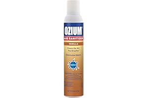 Ozium 8 Oz. Air Sanitizer & Odor Eliminator for Homes, Cars, Offices and More, Vanilla Scent, Pack of 1