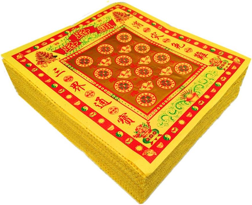 Chinese Joss Incense Paper, Chinese/Vietnamese Joss Yellow