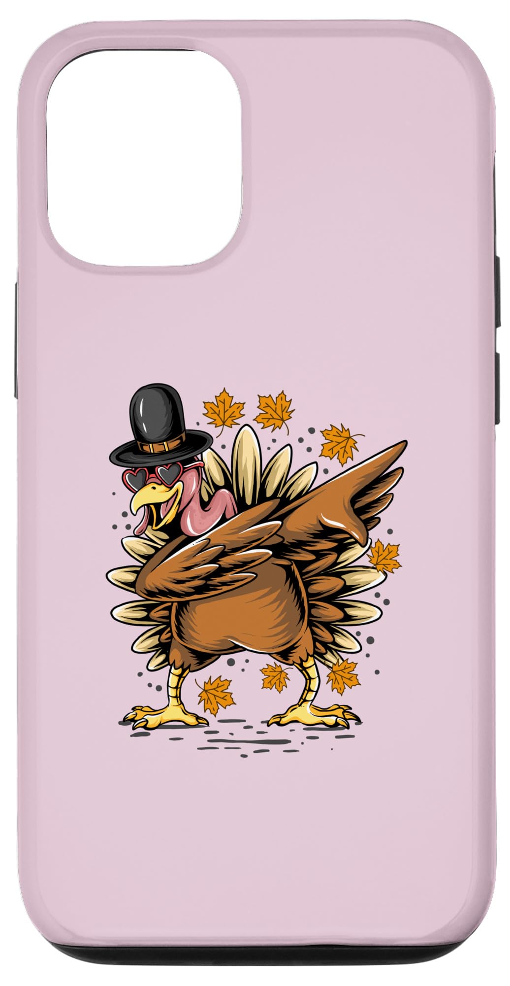 iPhone 14 Pro Thanksgiving Day - Turkey Dancing Dabbing Style Case