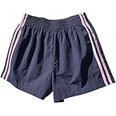 Milumia Women's Striped Side Elastic Waisted Shorts Wide Leg Loose Fit Casual Shorts