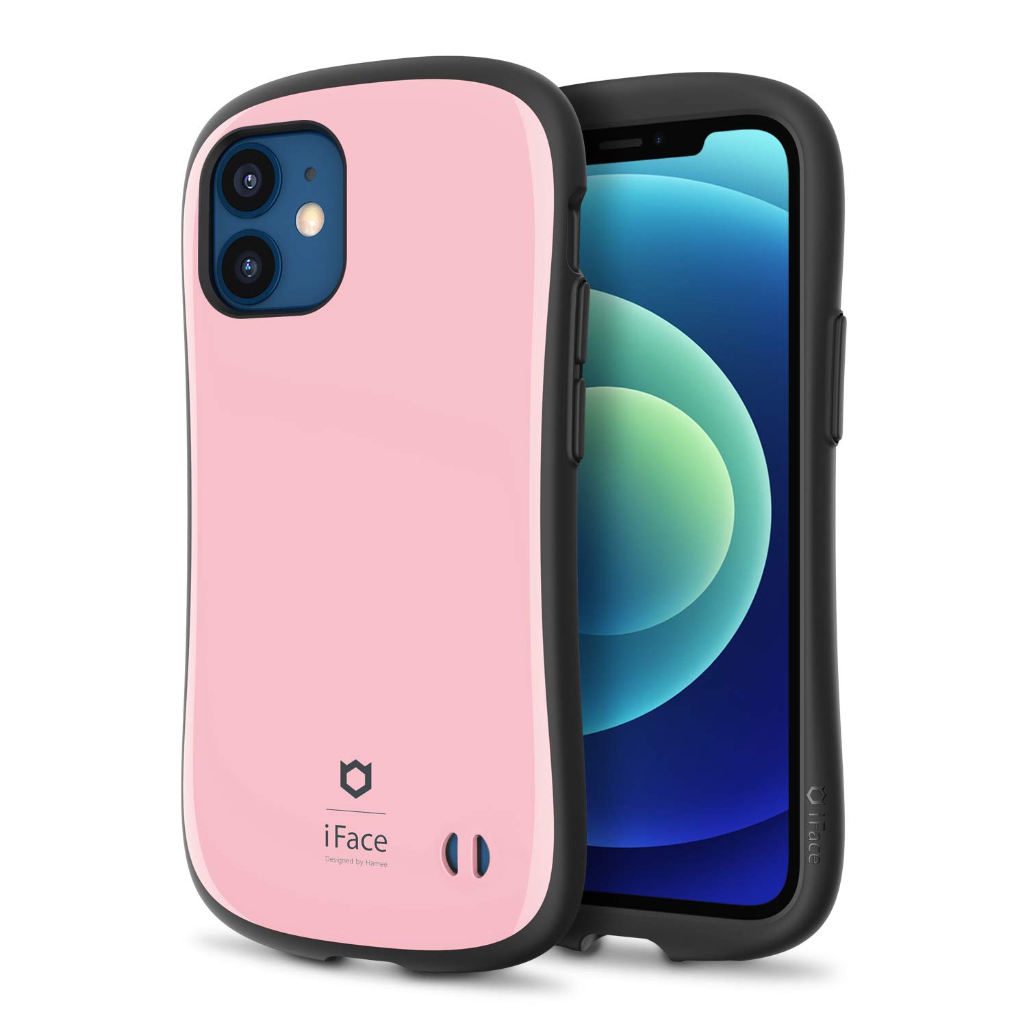 iFace First Class per iPhone 12 Mini - Simpatica Custodia Protettiva Ibrida [Guscio Rigido + Paraurti] Antiurto per Telefono [Sottoposta a Test di Caduta] Case iPhone 12 Mini – Rosa Pink