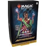 Magic The Gathering Aetherdrift Commander Deck Living Energy Green/Blue/RED (SD1)