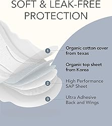 OCBON Comfort Pads (Overnight, 20 Count) - Ultra