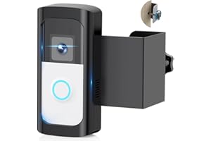 MAMERRY Anti-Theft Doorbell Mount, No Drill Door Mount for Battery Doorbell 2024 Release/Plus/Pro/Video Doorbell 2nd Gen (2020 Release), Upgrade Protection Holder Bracket - Not Block Sensor