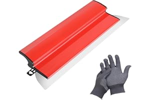 40cm Drywall Skimming Blade with 0.35mm Replaceable Stainless Steel Blade –Suitable for Drywall, Plasterboard, Gyprock & Wall